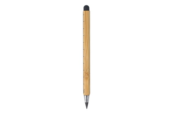Crayon et règle en bambou durables