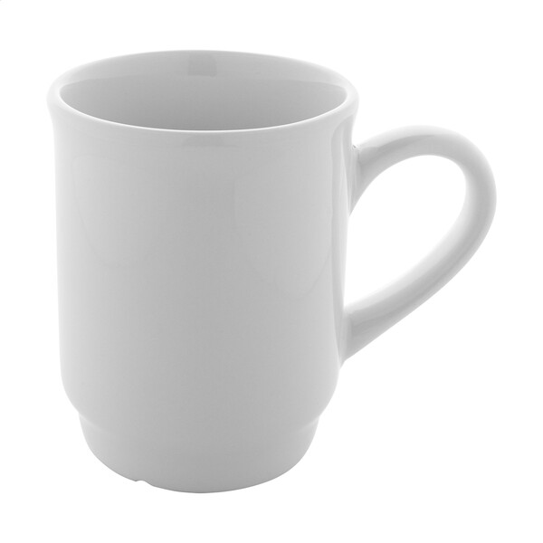Stackable Ceramic Mug Marknad - White