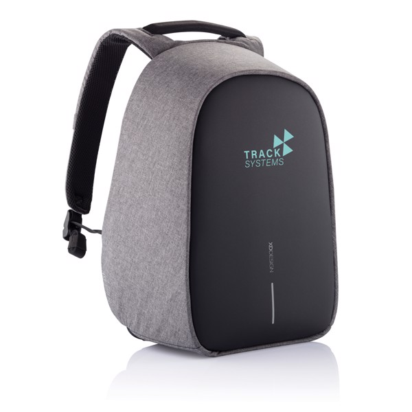 Bobby Hero Regular, Anti-theft backpack - Grey / Black