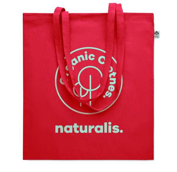 Saco em algodão orgânico Onel - Vermelho
