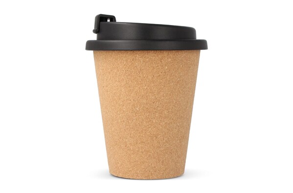R-PP Tasse à café en liège 350 ml - Noir