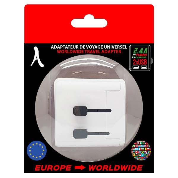 YOROPA - ADAPTATEUR UNIVERSEL EUROPE VERS MONDE