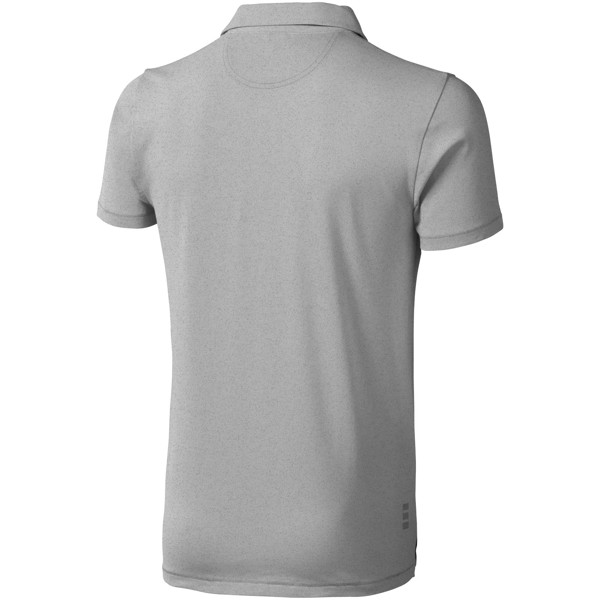 Polo stretch manches courtes homme Markham - Gris mélangé / XS