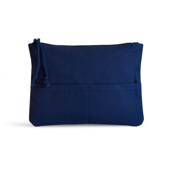 Trousse coton bio 420g ZIPZIP - bleu marine