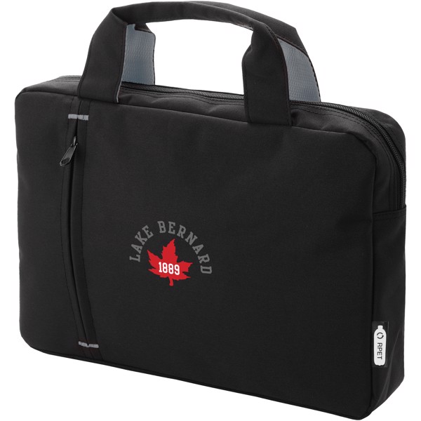 Detroit RPET conference bag 4L - Grey / Black