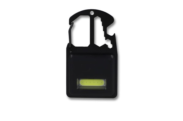 Multi-outils compacts en R-ABS et métal 7 fonctions - Noir