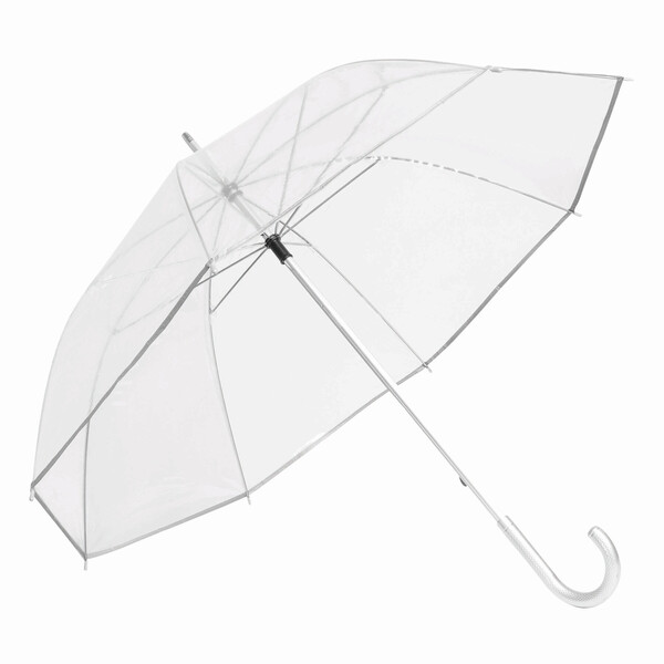 Transparent Aluminium Stick Umbrella Panoramix