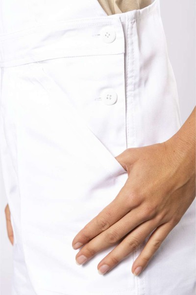 Unisex Work Overall - White / M