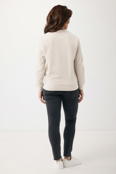 Lehká mikina Iqoniq Etosha z recykl. bavlny - Ivory White / XS