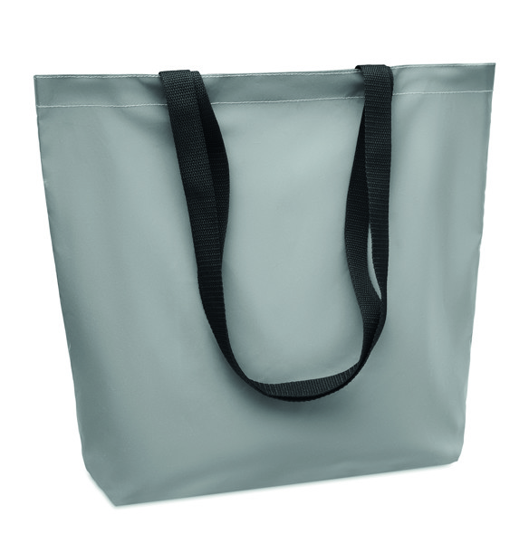 Visi Tote shopping bag, reflective 190D polyester
