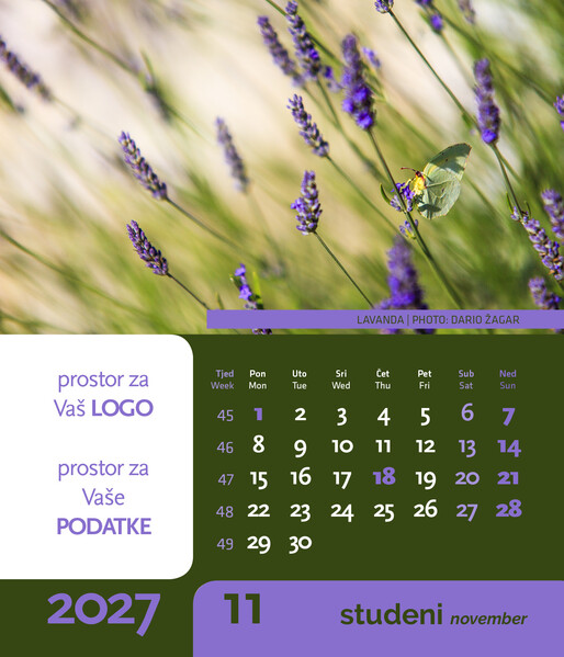 Stolni CD kalendar – Ljepote hrvatske