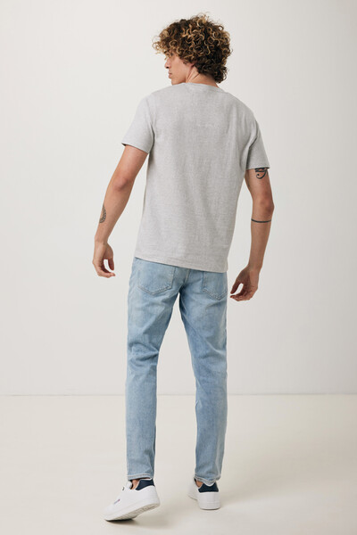 Tričko Iqoniq Brett z recykl. bavlny - Light Heather Grey / L