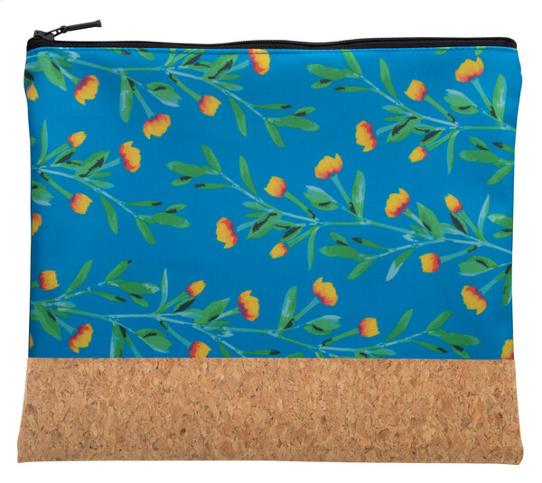 Trousse de toilette CreaBeauty Cork L - Noir / Naturelle