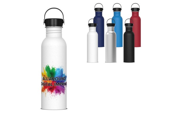 Water bottle Marley 750ml - White