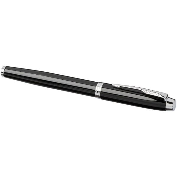 Parker penna roller IM (inchiostro nero) - Nero / Cromato