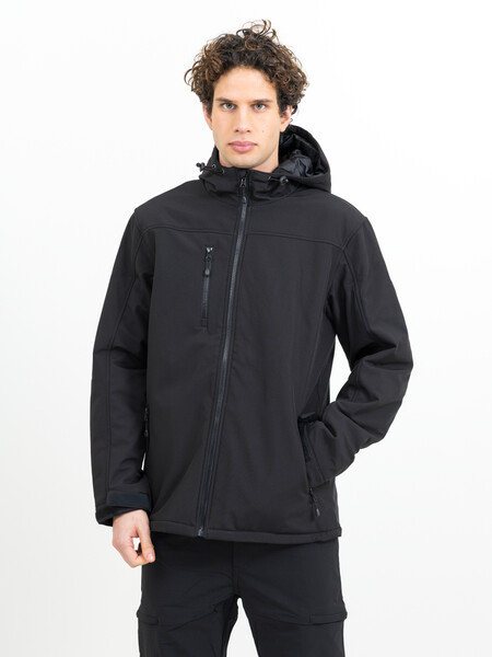 Boardslide Padded Softshell Black S