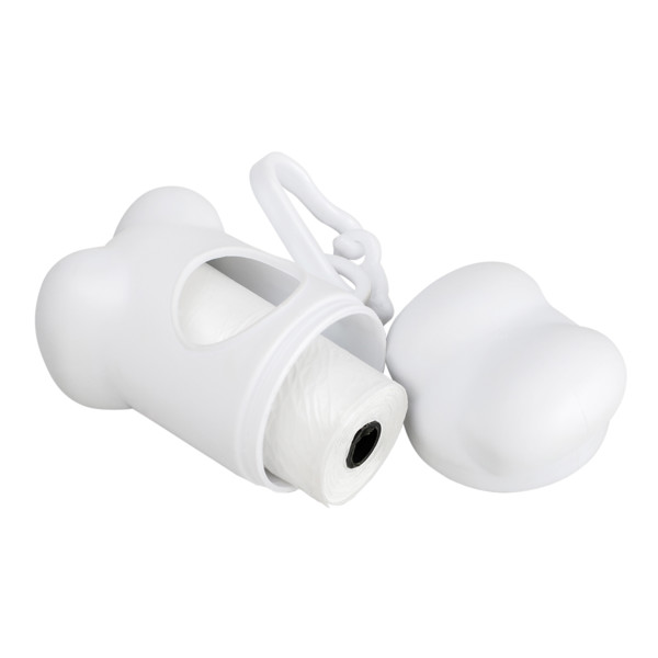 Neat Dog Dispenser for dog waste bags - White
