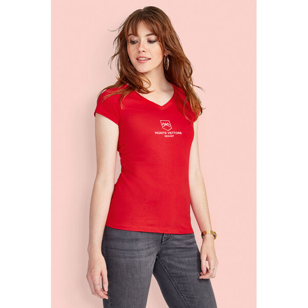 MOON CAMISETA MUJER 150g - BlancoXL