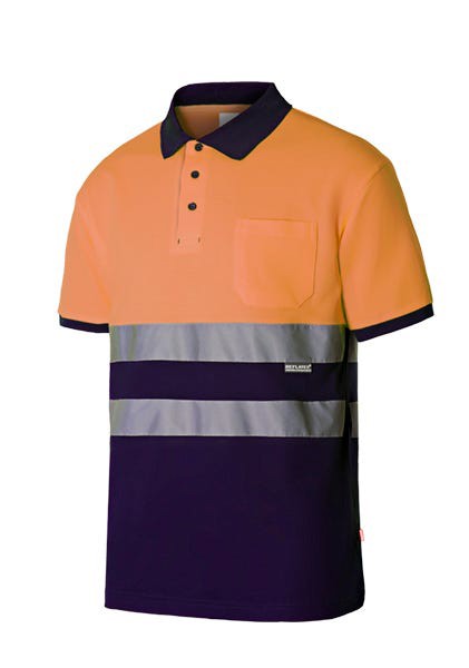 POLO ALGODÃO BICOLOR MC AV