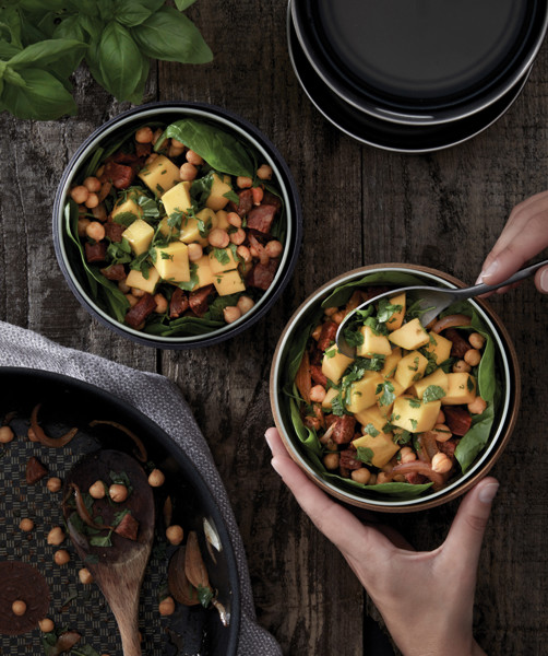Black+Blum Glass Lunch Bowl 750ml - Brown
