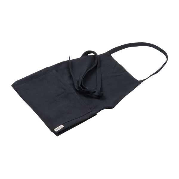 Bavlnená zástera Florence 280 g/m² - Čierna
