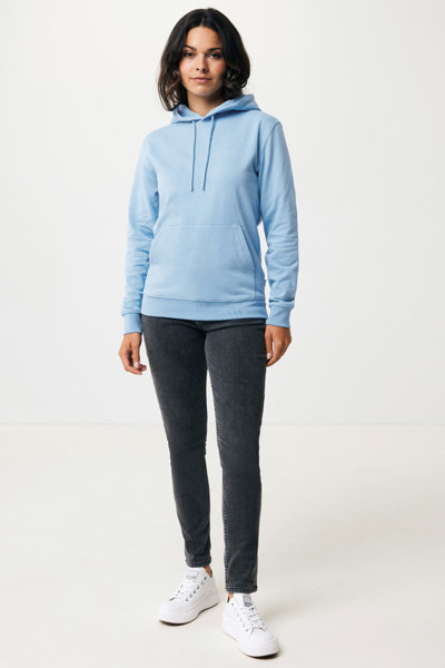 Iqoniq Jasper recycled cotton hoodie - Sky Blue / XL