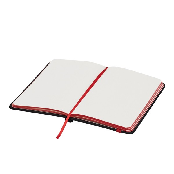 Notizbuch Lector Im Din-A6-Format - Rot / Schwarz