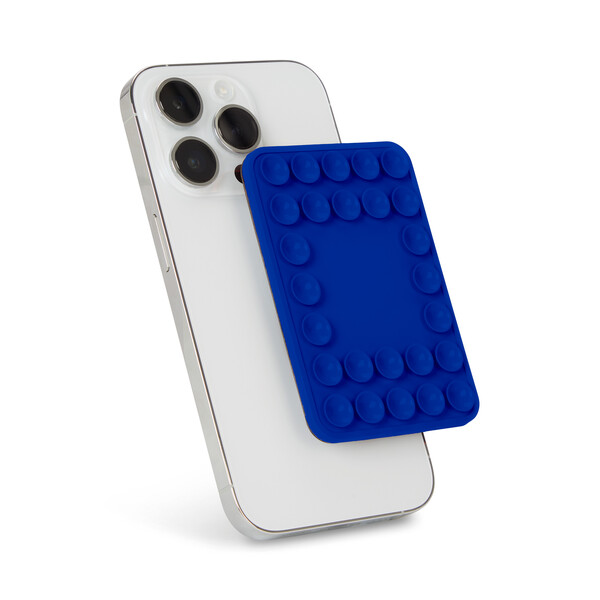 Custodia magnetica per selfie con ventosa - Blu