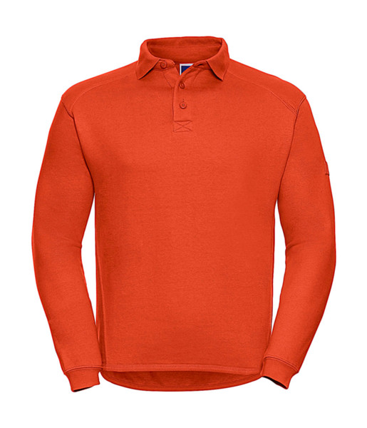Heavy Duty Collar Sweatshirt - Black / 4XL