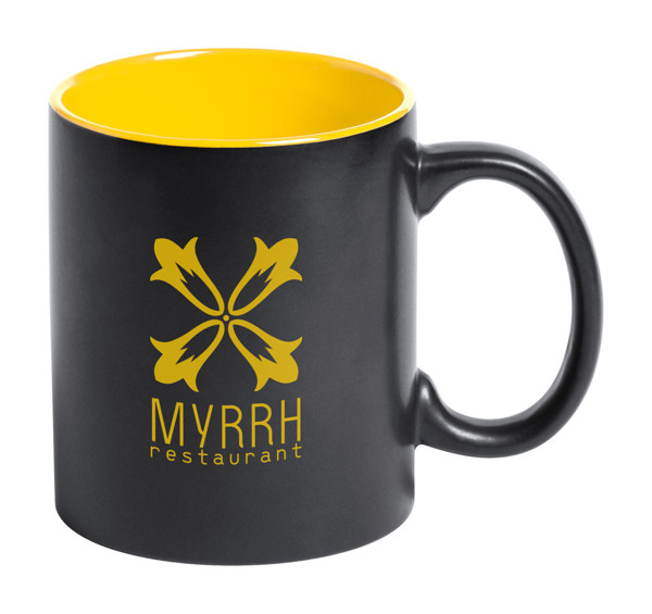 Mug Bavary - Yellow / Black