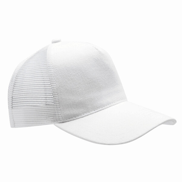 5-Panel Baseball Cap Fastball - White