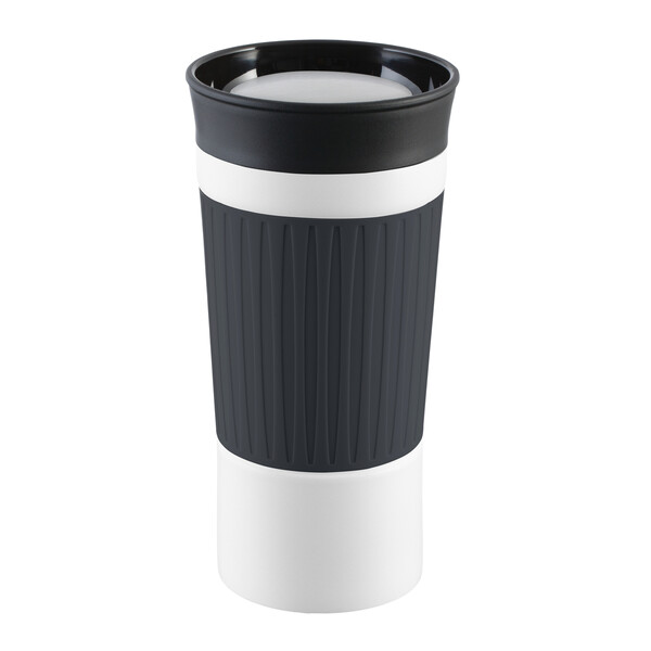 myKINGSTON - Mug: white, Sleeve: dark grey