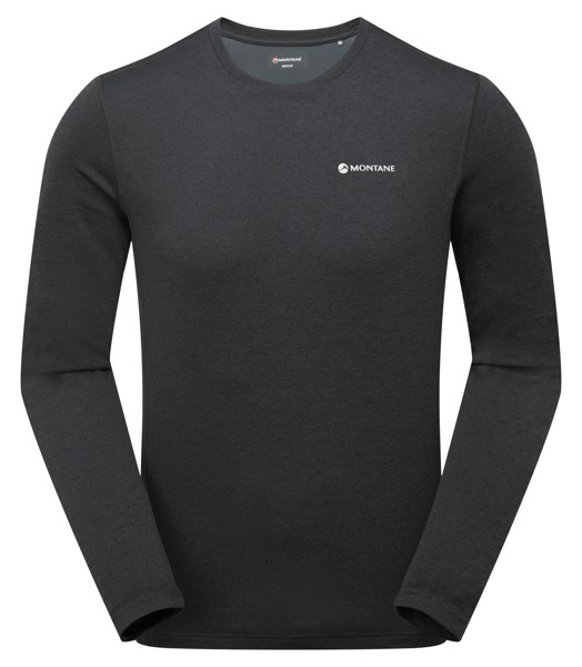 Montane Men's Dart Long Sleeve T-Shirt - BLACK - X/S