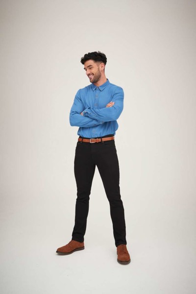 Max Slim Jeans - Black / 38-R