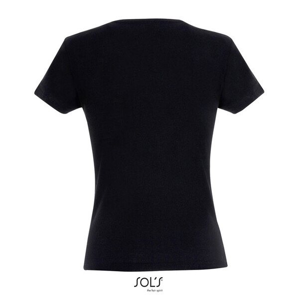 MISS T-SHIRT SENHORA 150g - Preto ProfundoXL