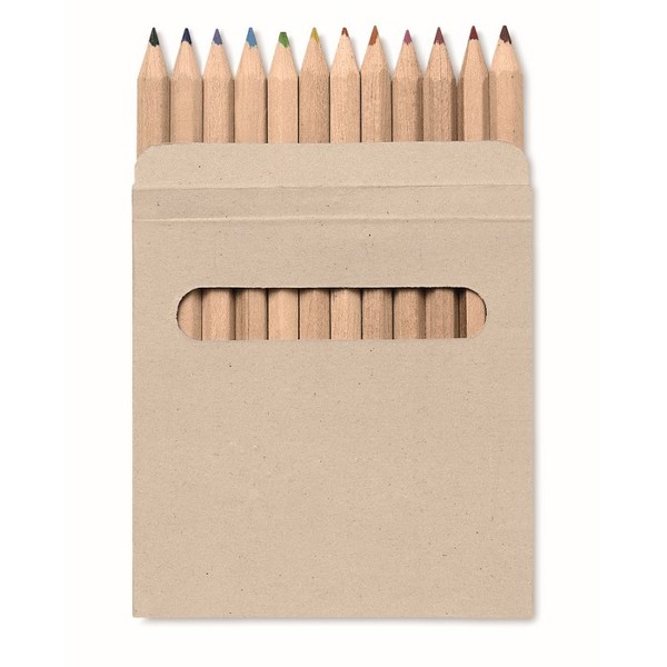Set svinčnikov Arcolor 12 kosov, reciklirana kartonska škatla