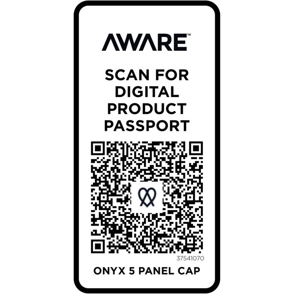 Onyx 5 Segmenten Aware™ recycelte Kappe - Oatmeal