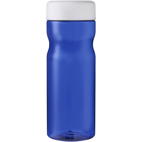 Bouteille H2O Active® Eco Base 650ml avec couvercle vissé - Bleu / Blanc
