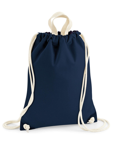 Nautical Gymsac - Natural / Navy / ONE SIZE