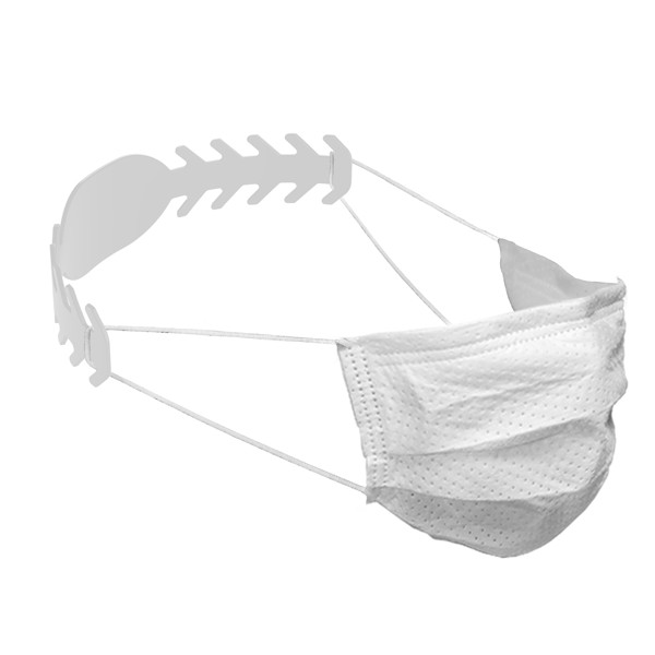 Support Pour Masque "Comfort", Medium - Blanc
