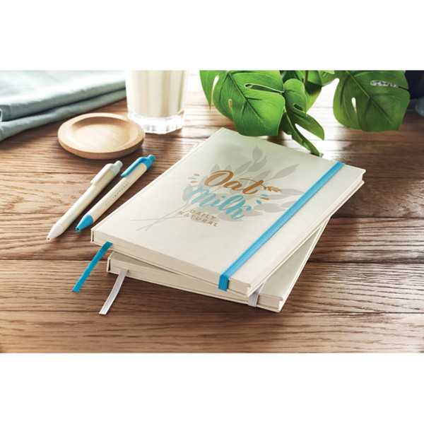 Mito Note A5 notebook, recycled milk carton - White