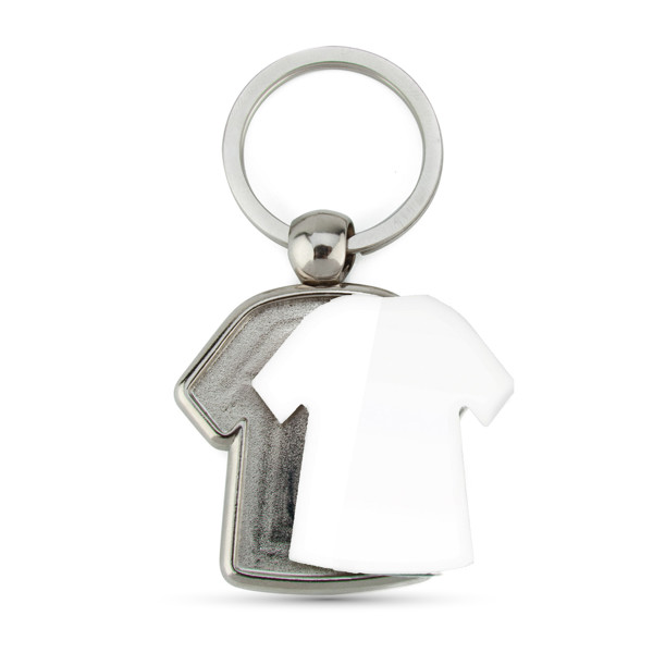 Porta-Chaves Mx-D Formato T-Shirt Com 2 Faces, Metal