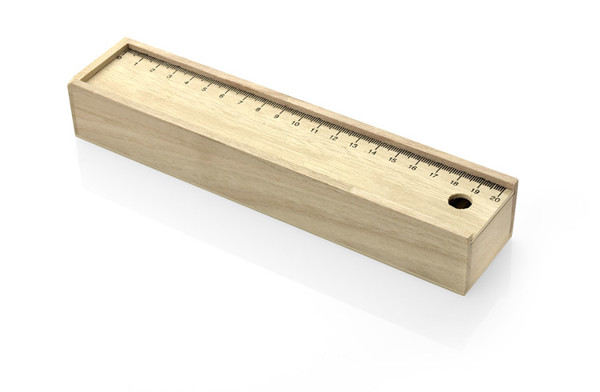 Wooden box with colour pencils 12 pcs KRASI