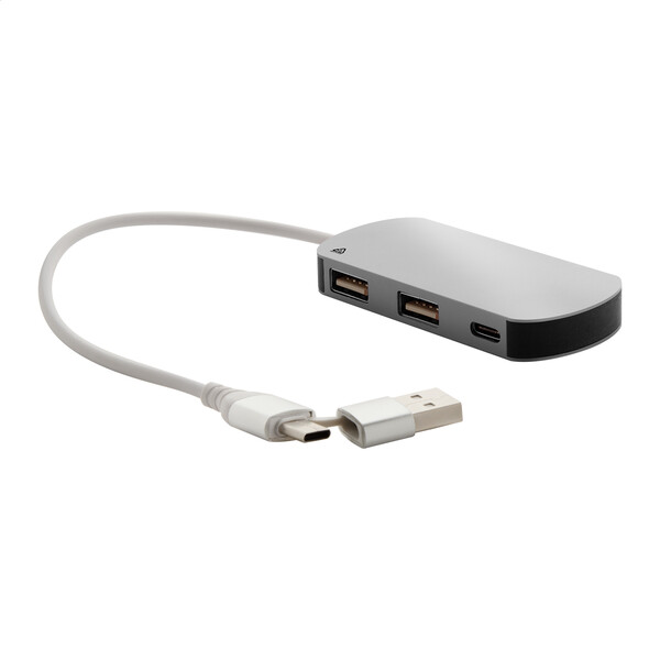 Usb Hub Raluhub - Ezüst