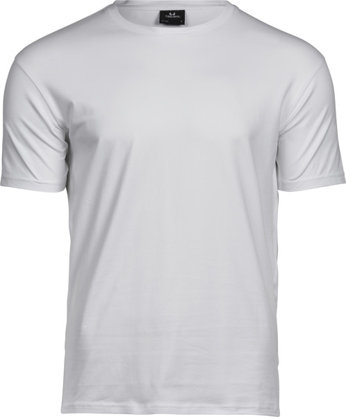 Moška raztegljiva majica Tee Jays | TJ 400 - Bela / S