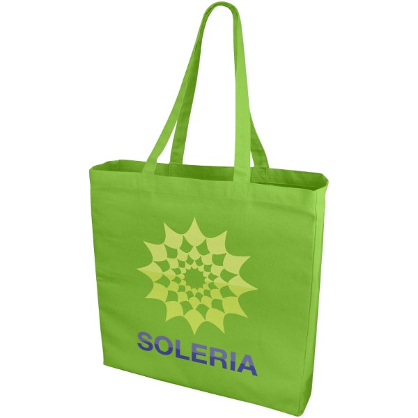 Shopper in cotone 220 g/m² Odessa - 13L - Lime
