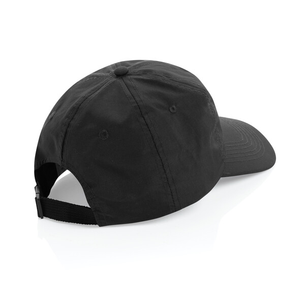 KENTO URBAN RCS recycled nylon 5 pnl adventure baseball cap - Black