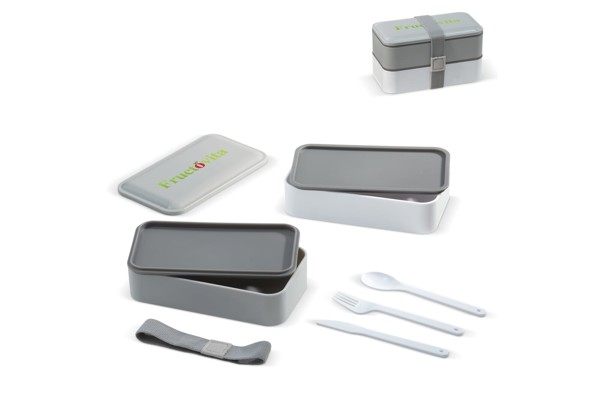 Lunchbox Bento with cutlery 1.25L