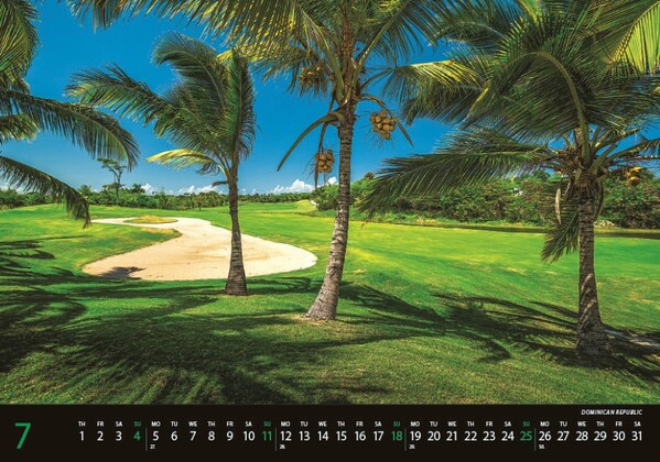 Nástenný Kalendár Golf 2027
