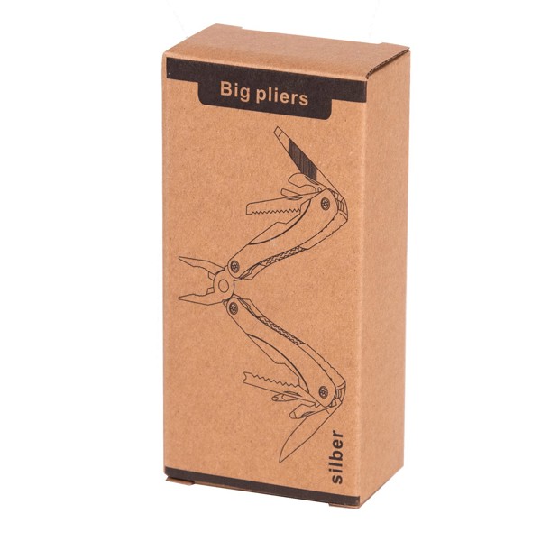 Multifunktionswerkzeug Big Pliers - Silber